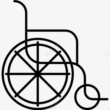 轮椅宇宙磁带图标图标