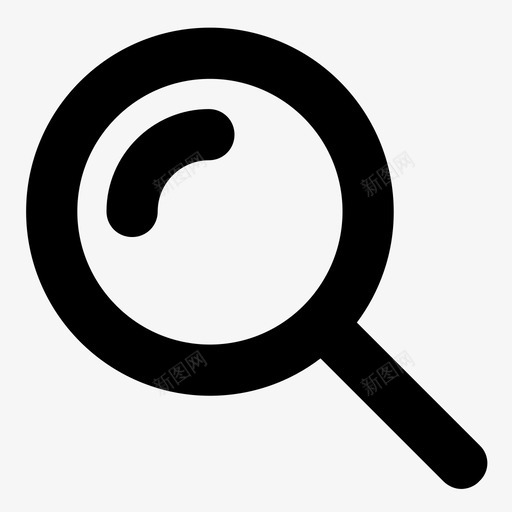 放大镜搜索化学文件图标svg_新图网 https://ixintu.com 化学 外观 实验室 搜索放大镜 放大镜 放大镜搜索 文件 查找 验证