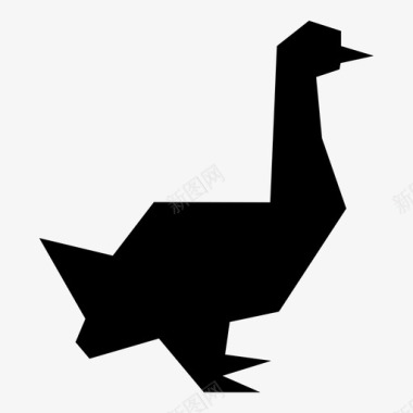 鹅鸭鸭科图标图标