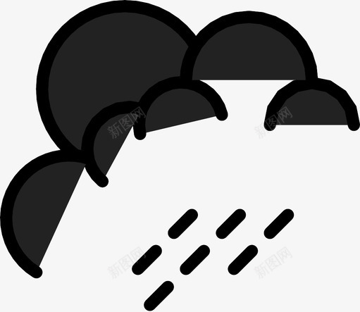 早雨好雨慢雨图标svg_新图网 https://ixintu.com 天气 好雨 家里下雨 寒冷 快雨 慢雨 早上好 早雨 条件