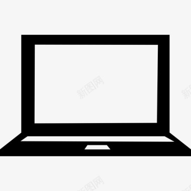笔记本电脑电脑现代屏幕图标图标
