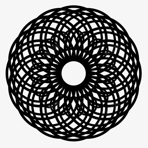 图案对称螺旋形图标svg_新图网 https://ixintu.com 图案 圆形 复杂 对称 神秘 绘制 螺旋形 设计图案 迷人