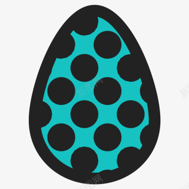 复活节彩蛋这一天日程表图标图标