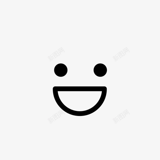 快乐卡通表情图标svg_新图网 https://ixintu.com 卡通 心情 快乐 成功 有趣 表情 饱满