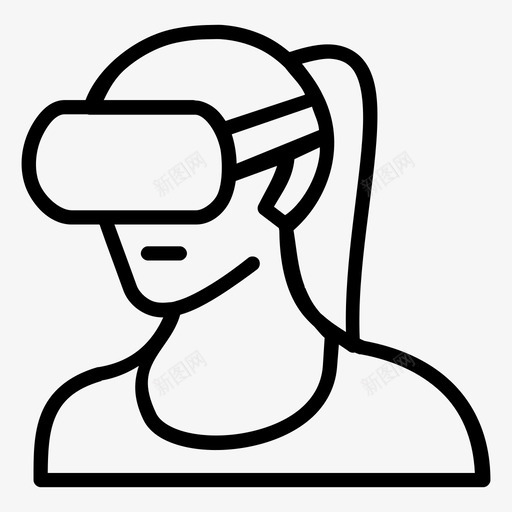 虚拟现实护目镜技术sdk图标svg_新图网 https://ixintu.com oculus oculusvol2 sdk vr 娱乐 屏幕 技术 眼镜 科学 虚拟现实护目镜