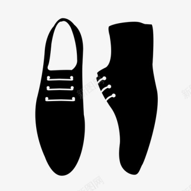 采购产品鞋子散步领带图标图标
