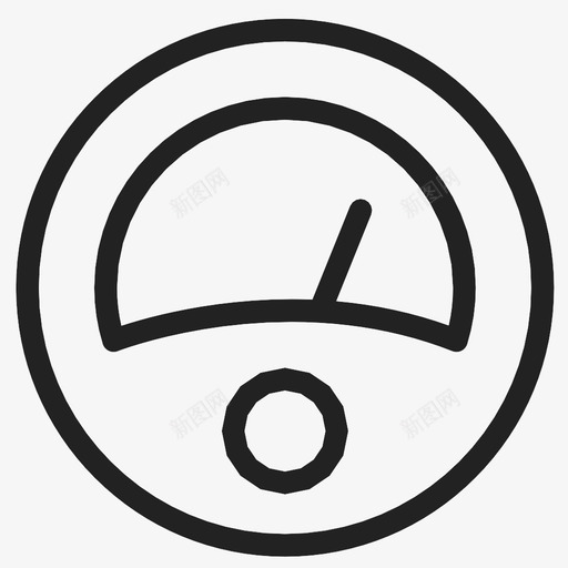 仪表电气气体图标svg_新图网 https://ixintu.com 仪表 气体 测量 电气 速度