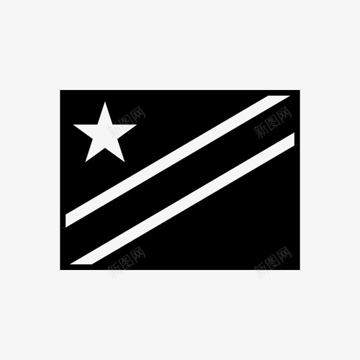 刚果更多的旗帜图标svg_新图网 https://ixintu.com 刚果 更多的旗帜