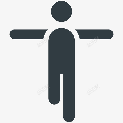 运动员健身酷标图标svg_新图网 https://ixintu.com 健身酷矢量图标 运动员
