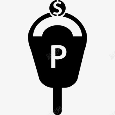 停车收费表工具和用具灯塔图标图标