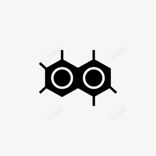 聚合物粉末分子组成图标svg_新图网 https://ixintu.com 六边形 分子组成 化合物 原子 材料 物项 科研固体 粉末 结构 聚合物
