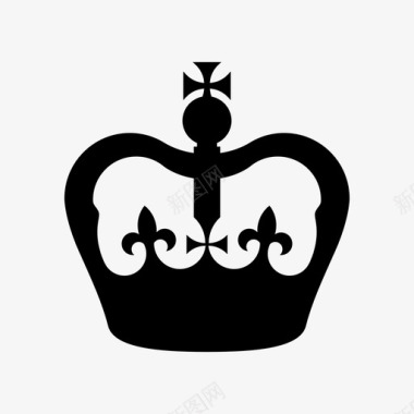 皇冠伦敦塔女王图标图标