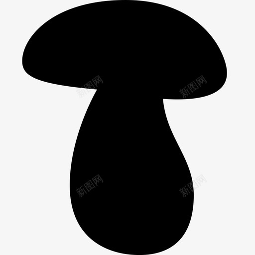 蘑菇可食用森林图标svg_新图网 https://ixintu.com 可食用 天然 披萨 木耳 森林 毒菌 沙拉 素食 蘑菇