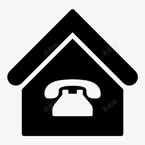 电话白色电话井电话图标svg_新图网 https://ixintu.com 井电话 普通电话 漂亮的电话 电话 电话号码 白色电话 联系人 通讯 黑色电话
