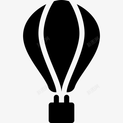热气球飞船飞行器图标svg_新图网 https://ixintu.com 不明飞行物 交通工具 热气球 物体实心图标 飞船 飞行器