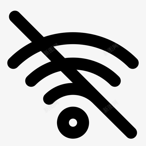 没有wifiwifi错误软件图标svg_新图网 https://ixintu.com wifi错误 互联网 信号 宽带 无线 没有wifi 网络 网络工作 网络服务器粗体轮廓 计算机工作 软件