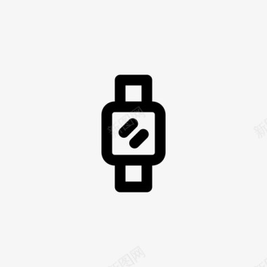 智能手表可穿戴计时器图标图标