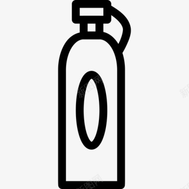 瓶子水瓶运动图标图标