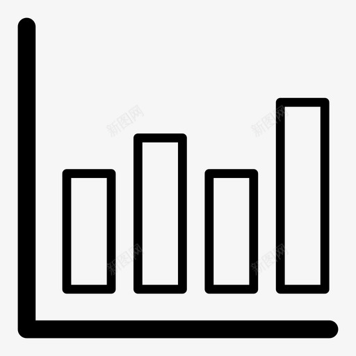 条形图透镜增加图标svg_新图网 https://ixintu.com 估计 免提 图表 增加 条形图 电子商务 装配 透镜 随机