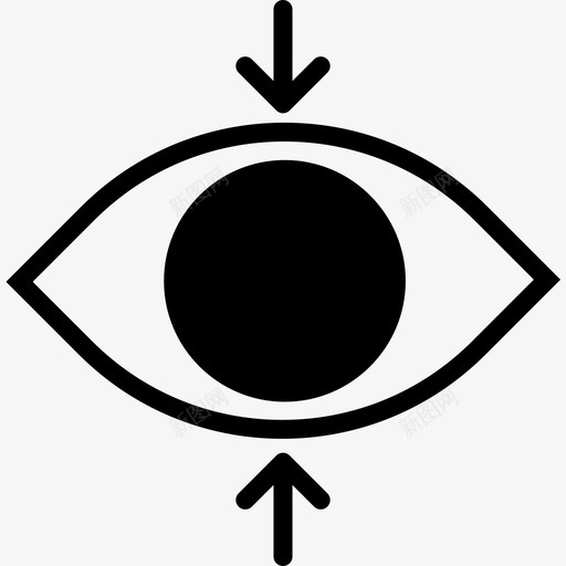 焦点视图符号视觉图标svg_新图网 https://ixintu.com 实体要素 焦点视图 符号 视觉
