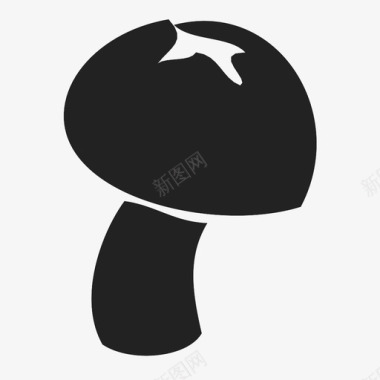 蘑菇烹饪切图标图标
