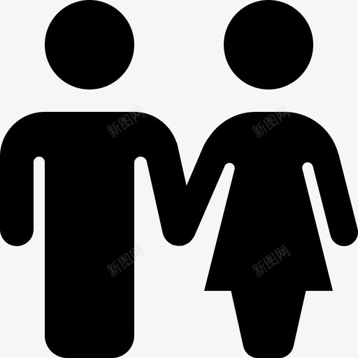 情侣异性恋爱情图标svg_新图网 https://ixintu.com 一起 关系 厕所 女人 异性恋 情人节 情侣 爱情 男人