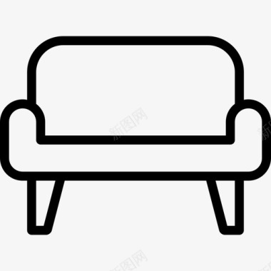 沙发公司家具图标图标