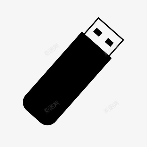 U盘技术存储图标svg_新图网 https://ixintu.com U盘 flashdrive pendrive 保存 共享 存储 技术 插入 访问 连接 连接usb