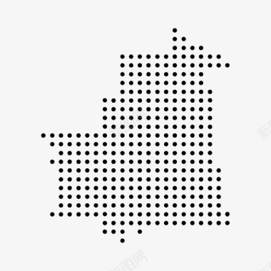 毛里塔尼亚布国家图标图标
