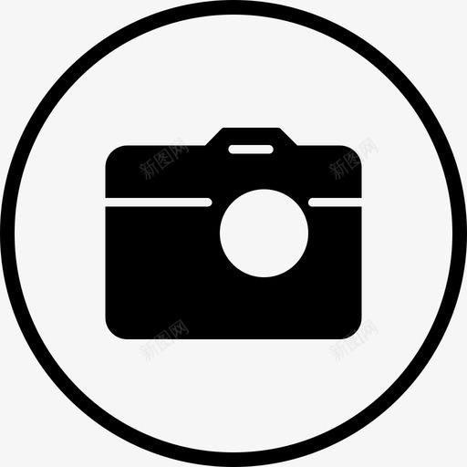照相机拍摄流线型图标svg_新图网 https://ixintu.com 图像和视频 拍摄 捕获 摄影 查看 流线型 照相机 编辑 设备 闪光灯