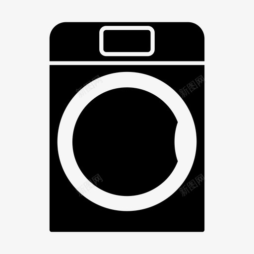 洗衣机烘干机自行车图标svg_新图网 https://ixintu.com 机器 水 洗衣机 烘干机 自行车 衣服