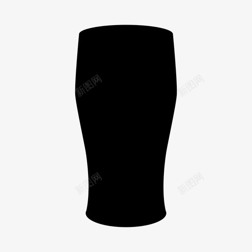 品脱玻璃高液体图标svg_新图网 https://ixintu.com 品脱玻璃 啤酒品脱 啤酒杯 液体 玻璃杯及配件 苹果酒 透明 饮料 高
