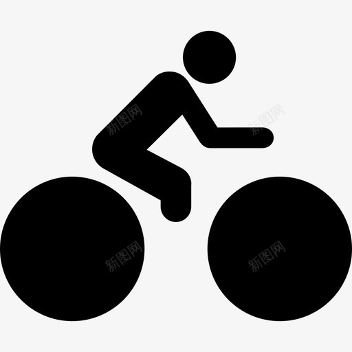 残奥会自行车运动员体育多项目图标svg_新图网 https://ixintu.com 体育 多项目 残奥会自行车运动员