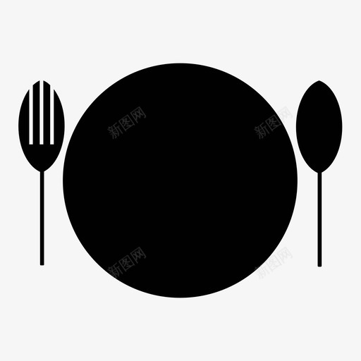 餐具塑料制品餐食图标svg_新图网 https://ixintu.com 午餐 厨房 塑料制品 晚餐 餐具 餐厅 餐食 餐饮