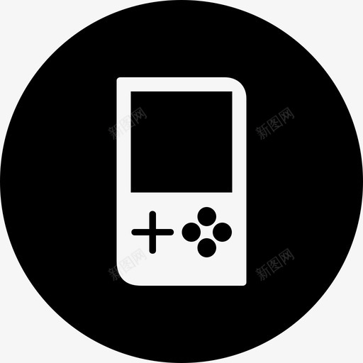 手持式游戏机科技遥控图标svg_新图网 https://ixintu.com gameboy gamepad 休闲 室内游戏差异 手持式游戏机 手游 科技 设备 遥控 青少年