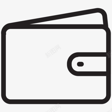 钱包网络和用户界面图标图标