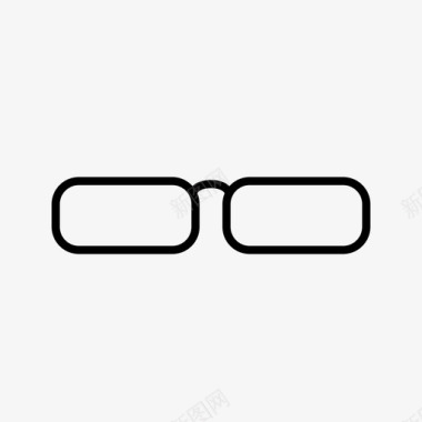 眼镜矫正眼睛图标图标