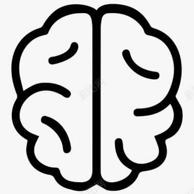 大脑科学理性图标图标