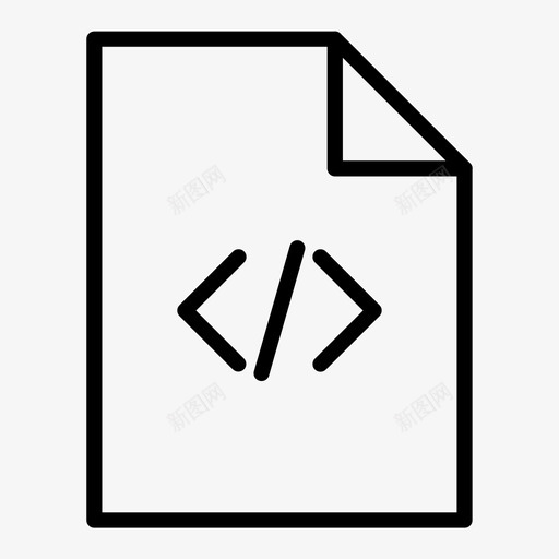 编码页面ide图标svg_新图网 https://ixintu.com api ide 代码 应用程序 括号 文件 文件扩展名 文档 编码 编程 页面