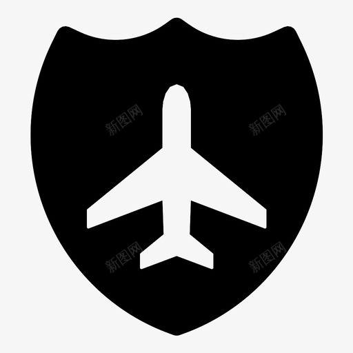 航空防护罩飞机飞机安全图标svg_新图网 https://ixintu.com 偏转 安全 航空防护罩 运输 防护 飞机 飞机安全 飞行 飞行防护