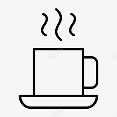 咖啡饮料可可图标图标