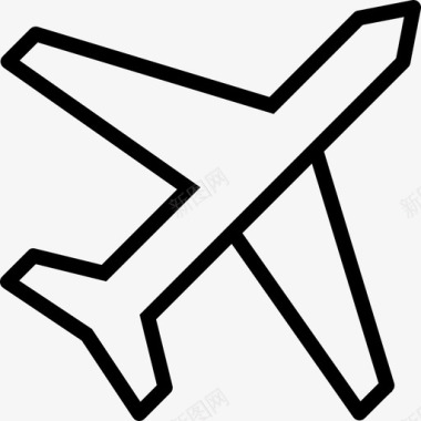 飞机商务旅行空姐图标图标