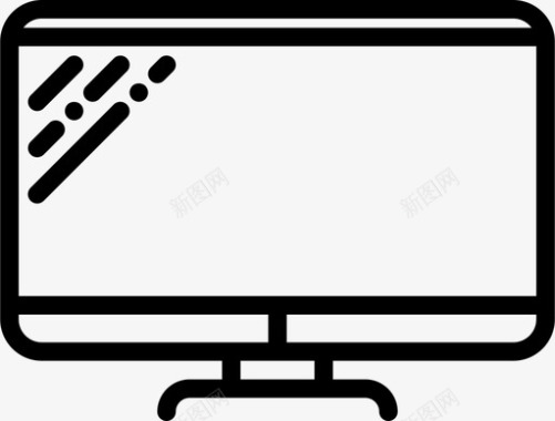 电视技术屏幕图标图标