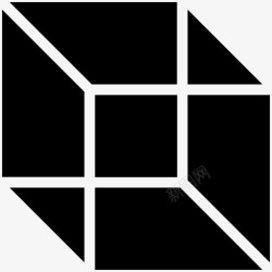 矢量骰子方块方块形状骰子图标高清图片