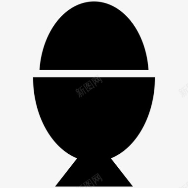软煮鸡蛋鸡蛋服务器鸡蛋夹图标图标