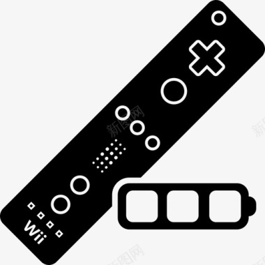 Wii全电池状态符号工具和用具视频游戏图标图标
