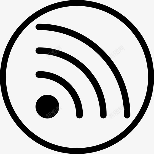 wifi开始信号图标svg_新图网 https://ixintu.com android用户界面圆形实心卷1 archer wifi 严重 互联网 信号 开始 无线 简历 网络