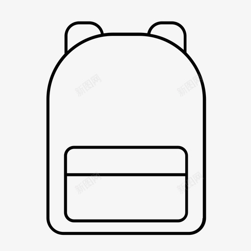 采购产品背包包笔记本电脑包图标svg_新图网 https://ixintu.com 包 午餐盒 双隔间 学校 学生背包 笔记本电脑包 袋鼠袋 采购产品背包