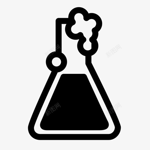摇瓶科学混合图标svg_新图网 https://ixintu.com 化学 实验 实验室玻璃器皿 摇瓶 混合 物质 科学 颜色