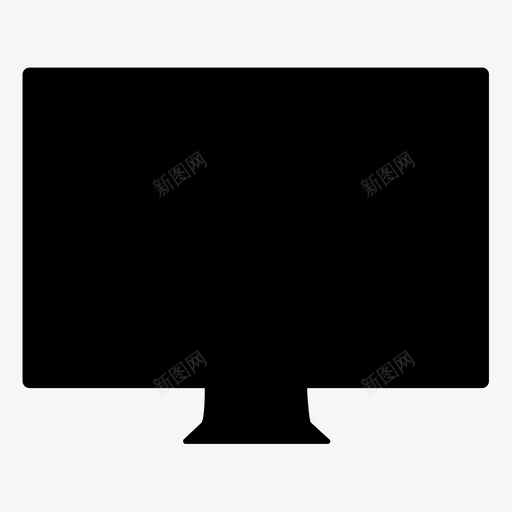 显示器苹果电脑图标svg_新图网 https://ixintu.com imac 屏幕 屏幕桌面显示器 显示器 电脑 电视 苹果 视觉